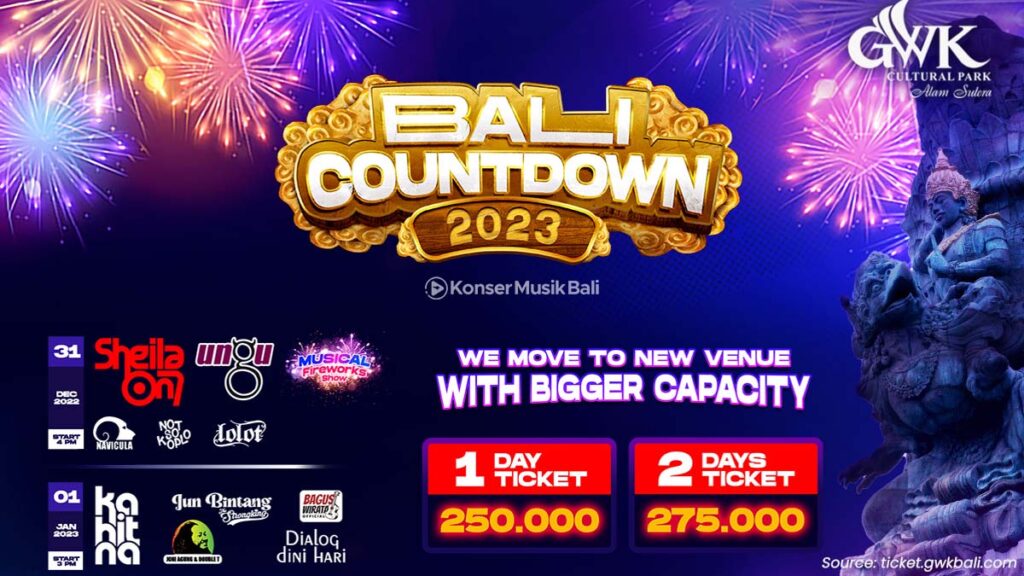 Festival Musik Bali Countdown 2023 Festival Musik Bali Countdown 2023 - Konser Musik Bali