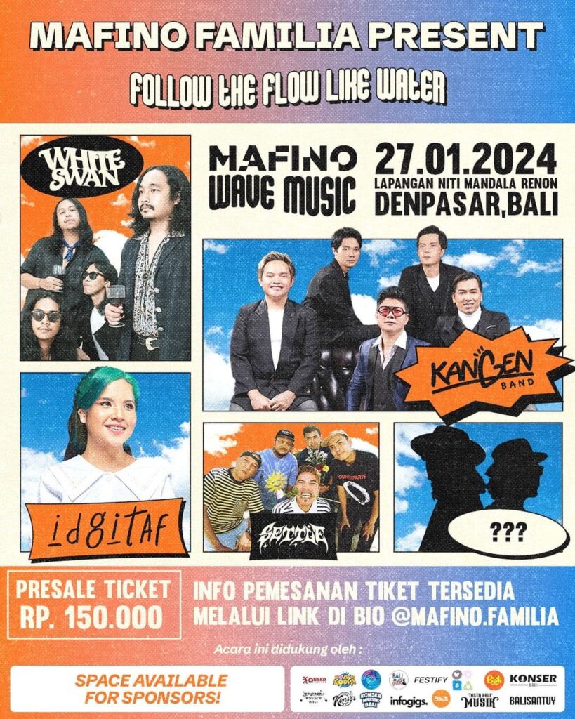 Mafino Wave Music Bali Mafino Wave Music Bali (27 Januari 2024)